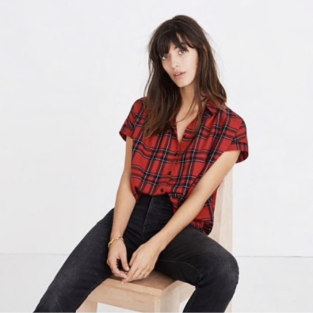 Madewell plaid shirt